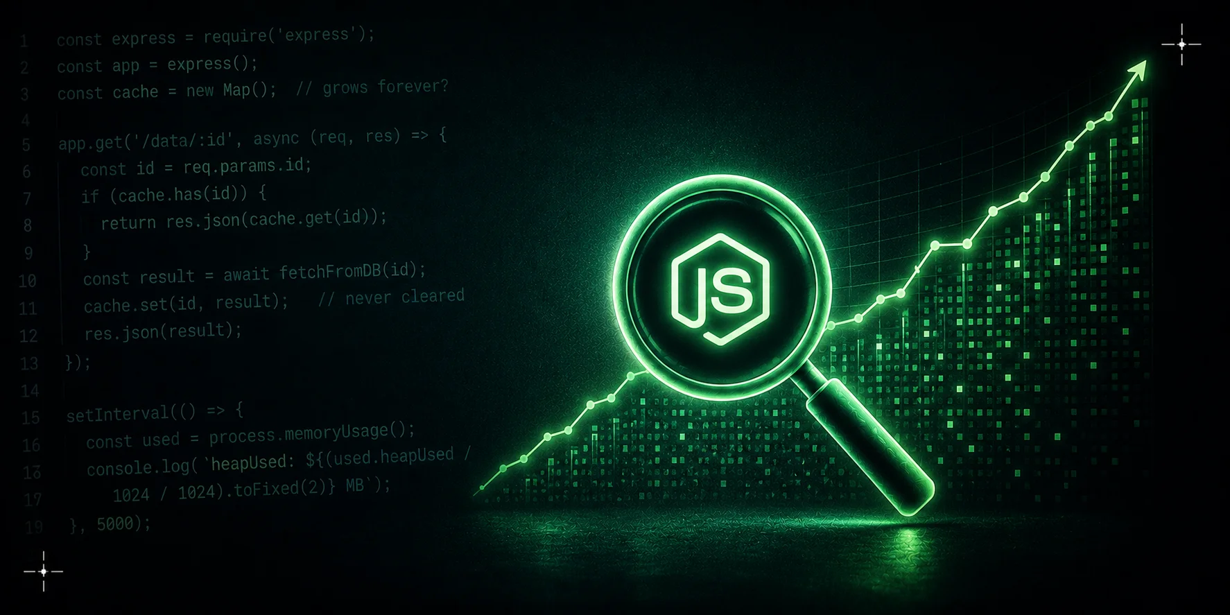 Cover image for What I Learned Debugging a Node.js Memory Leak.